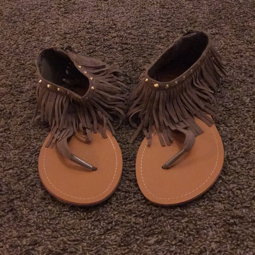 Women’s Tan Ashley Stewart Sandals Size 10